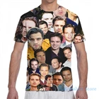 Футболка Себастьян Стэн коллаж для мужчин и женщин с принтом по всему миру, модная футболка для девочек, топы для мальчиков, футболки с коротким рукавом