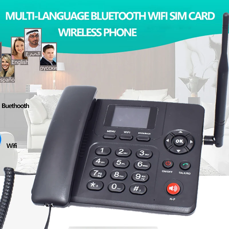 

Беспроводные телефоны с Wi-Fi, GSM, SIM-картой, 2G, 3G, 4G