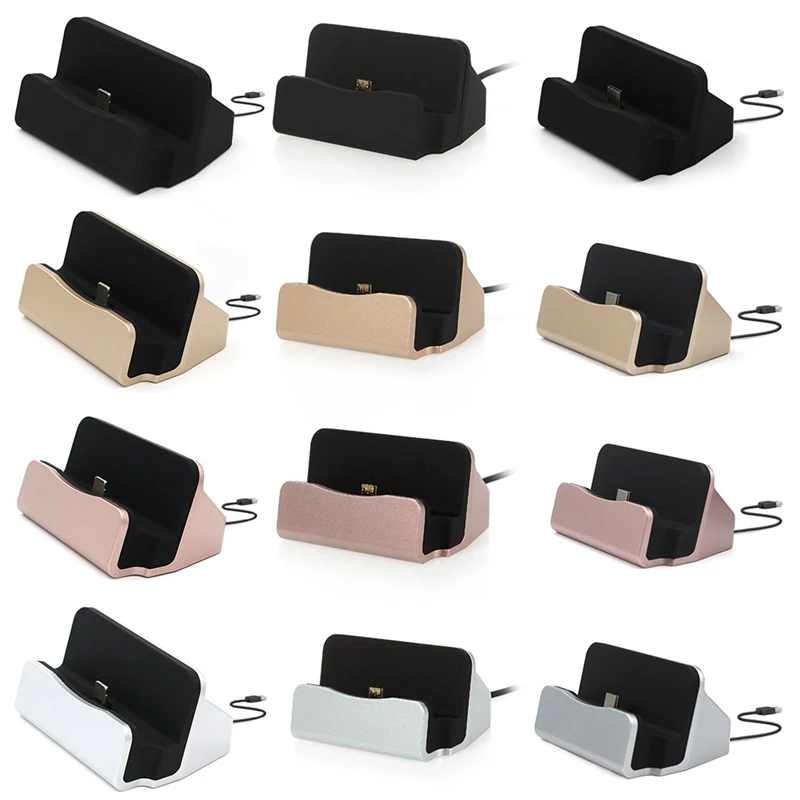 

Suitable For Apple Mobile Phone Charger Android With Cable Charging Stand-type-c Standing Stand Charging Base