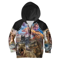 beautiful dinosaurs hoodies t shirt 3d printed kids sweatshirt jacket t shirts boy girl funny animal cosplay costumes 02