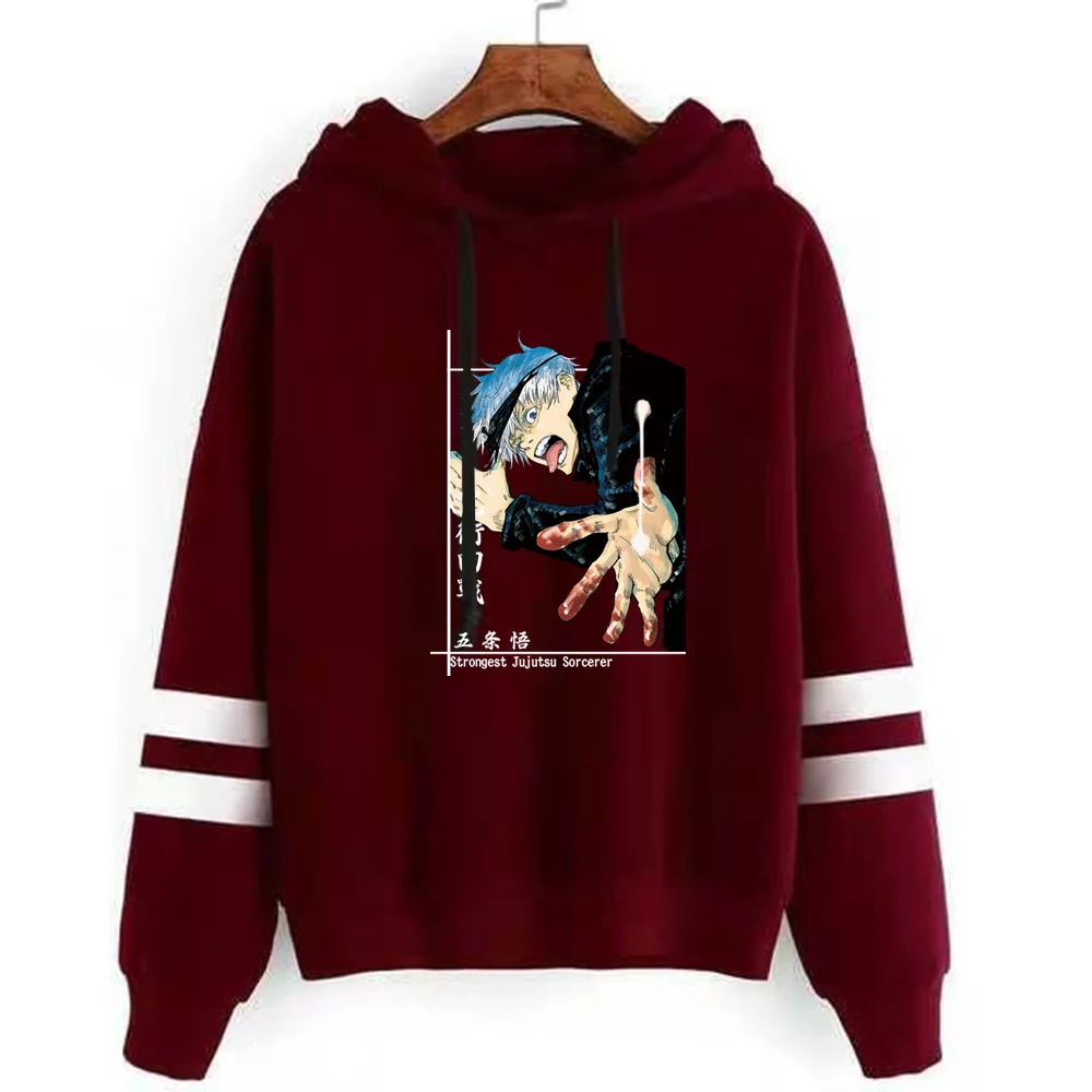 

Gojo Satoru Hoodies Sweatshirt Unisex Clothes Men Women Moleton Top Loose