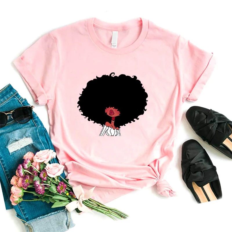 Модные меланина попсовое розовая футболка принтовые тройники женские уличная