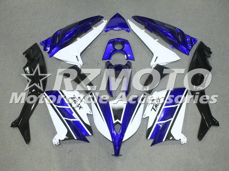 

New Complete Motorcycle Fairings Kit for YAMAHA TMAX530 Tmax 530 2012 2013 2014 12 13 14 T-MAX tmax530 blue white