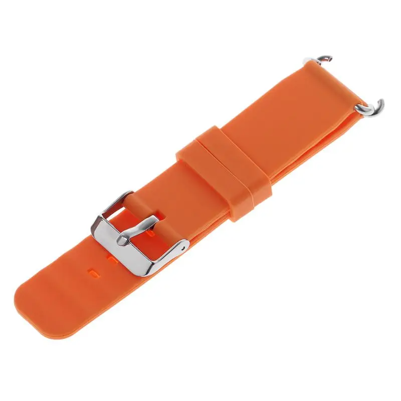 Детский сменный мягкий силиконовый ремешок для наручных часов детских умных