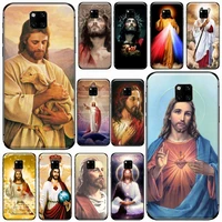 faith christian religious jesus phone case for huawei mate 9 10 20 pro lite 20x nova 3e p10 plus p20 pro honor10 lite cover