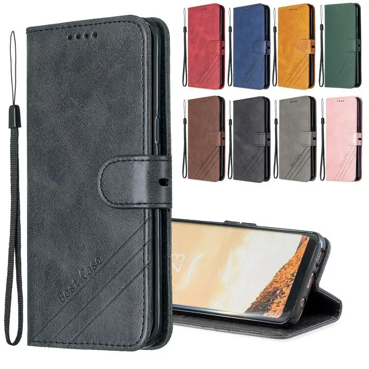 

For Xiaomi Redmi Note 9 Case Leather Flip Case on For Xiomi Redmi Note 10 10S 10Pro Max Note9T 9 9pro 4G 5G Cover Cases Etui