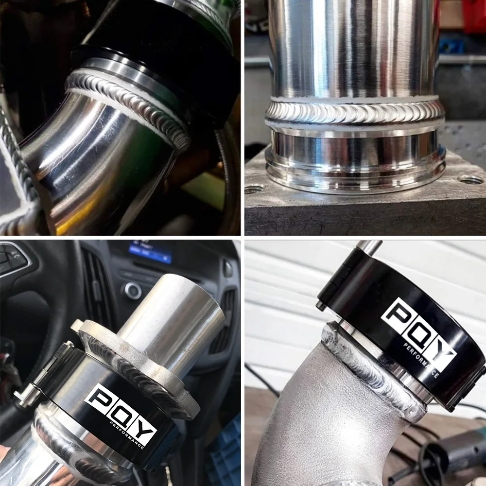 

Clamp System Assembly Exhaust V-band Clamp Quick Release 2.0" 2.5" 63mm 3.0" 76mm 3.5" 4.0" OD Exhaust / Intercooler Pipe/Turbo