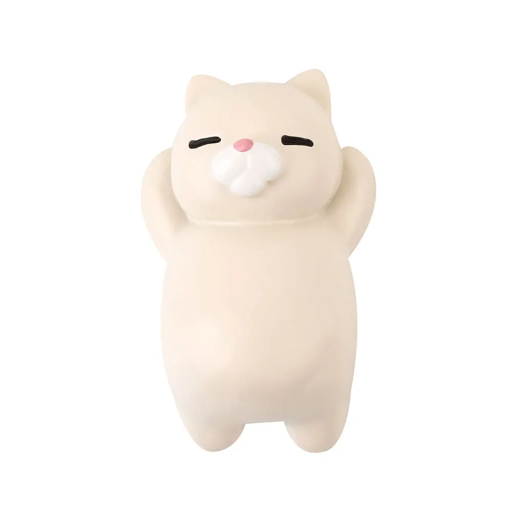 flesh color cat 3D магнитный стикер на холодильник мультяшный Кот домашний чехол для телефона магнитная пряжка декоры - Цвет: flesh color cat