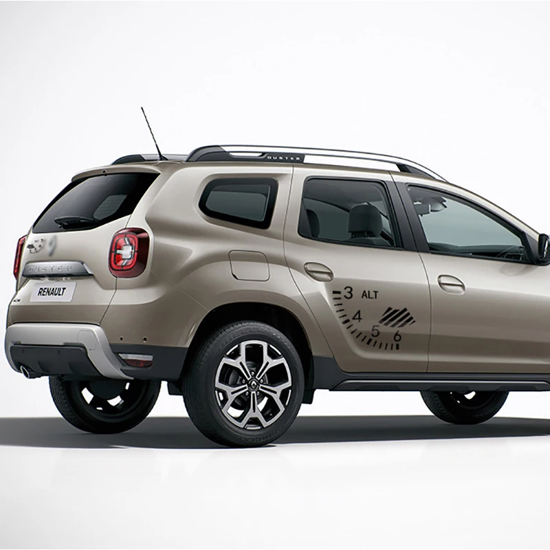 Автомобильные наклейки 4 шт крутые гоночные полосы графические винилы царапины