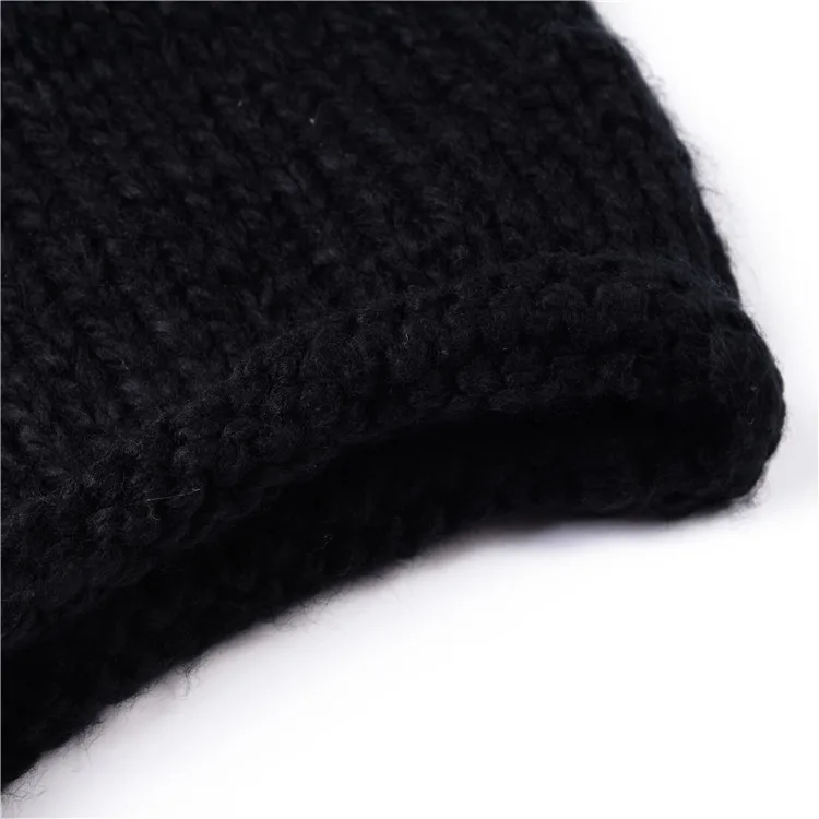 Manual Knitting Girls Keep Warm Coarse Wool Hat Cartoon Seven kinds Fox Weave Hat Kitty Squirrel Little Bear Rabbit Cloak Hat