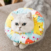 elizabethan collar cat dog neck cone recovery collar for anti bite lick surgery wound healing protective waterproof accessories