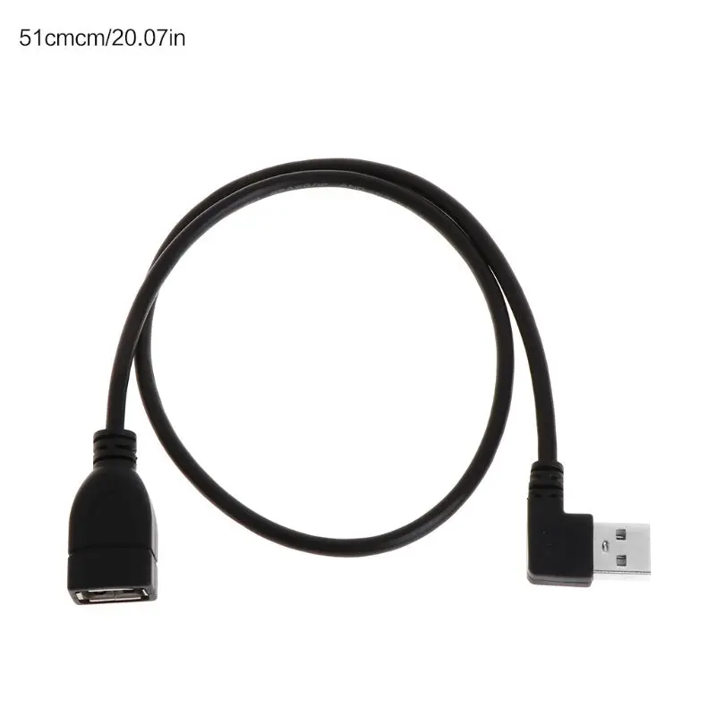 Удлинительные кабели USB 20 см Мама Тип A 2 0 под прямым углом 90 градусов папа