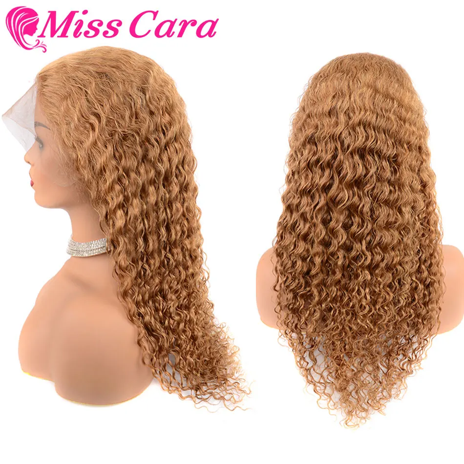Парики для волос Miss Cara Remy перуанские волосы с глубоким волнистым кружевом