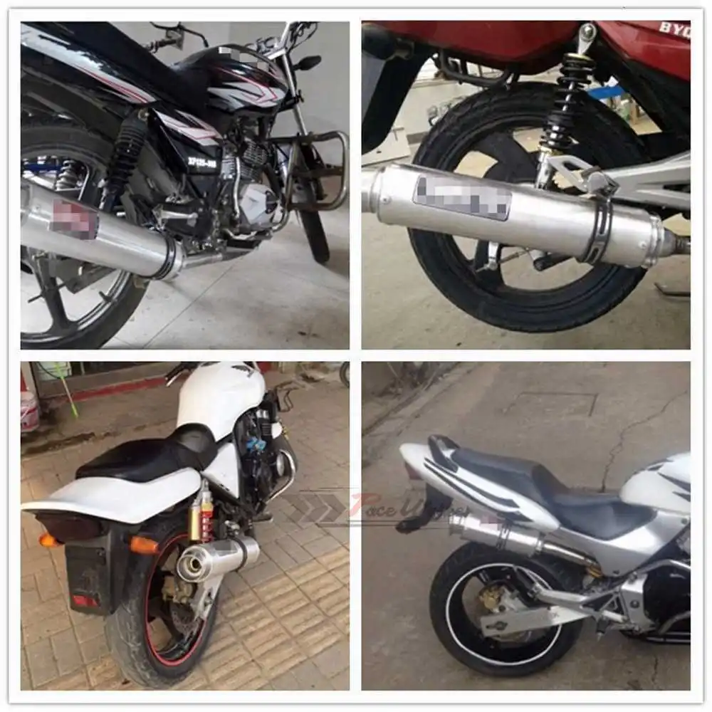 Высокое качество модифицированный глушитель выхлопа мотоцикла для CB400 CBR400 VFR400