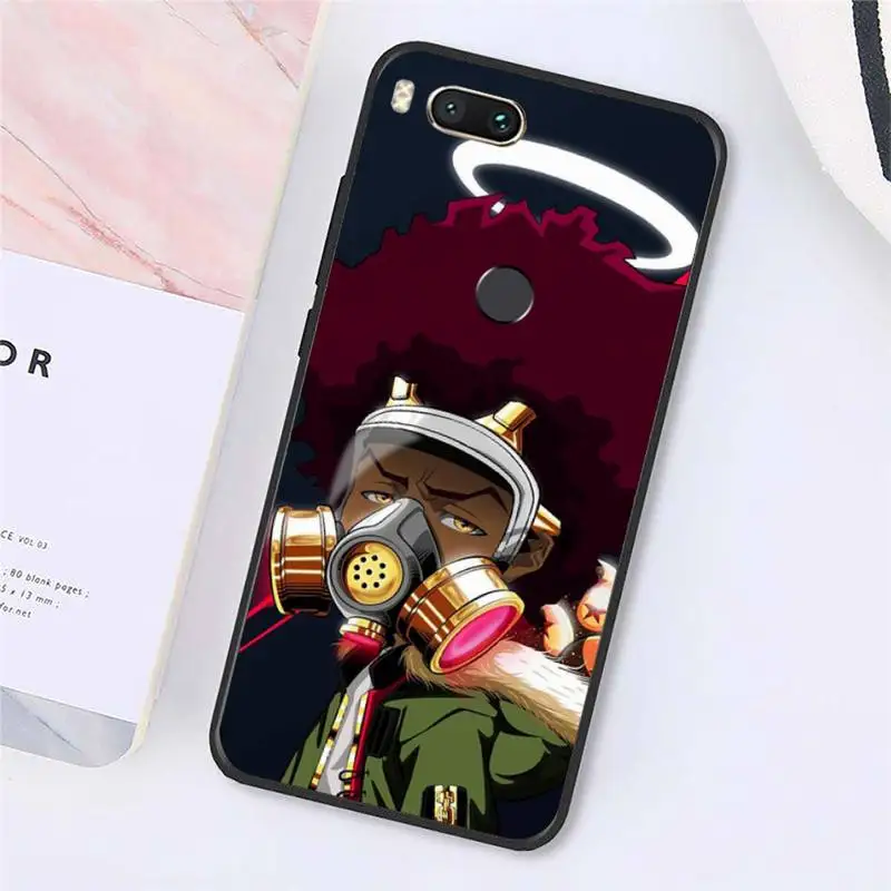 

The Boondocks huey and riley Phone Cases For Xiaomi Redmi note 7 8 9 t k30 max3 9 s 10 pro lite Luxury brand shell funda coque