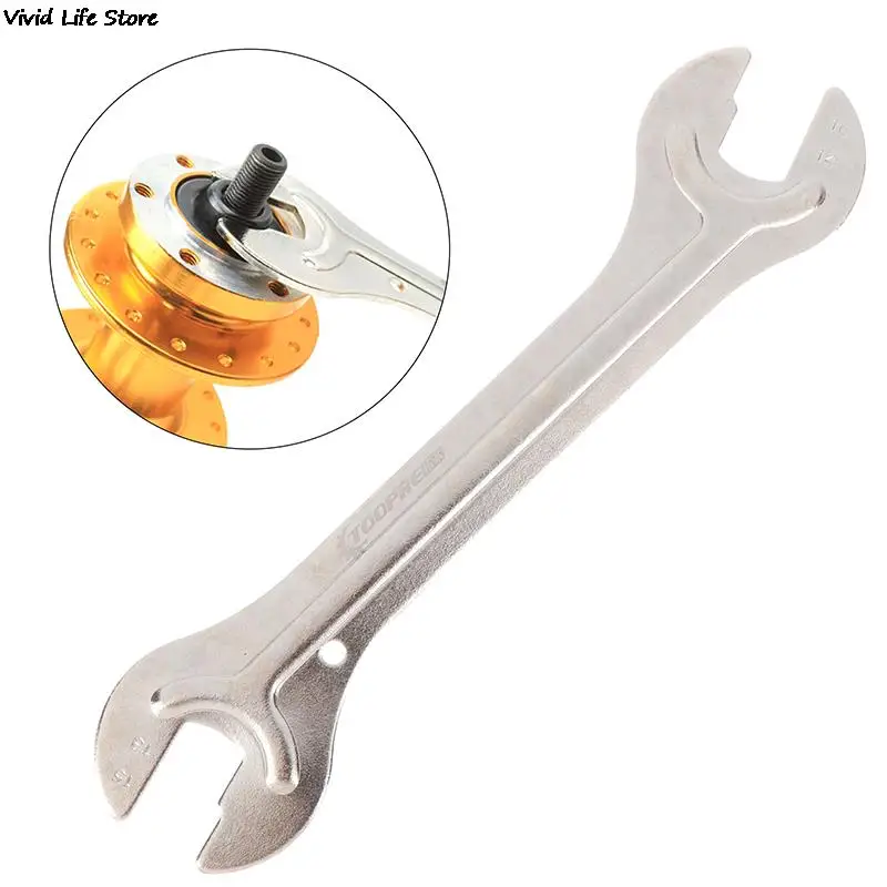 

Bike Repair Tool Portable Bike Cycling Bicycle Head Open End Wrench Axle Wheel Hub Cone Hex Wrench Repair Tool