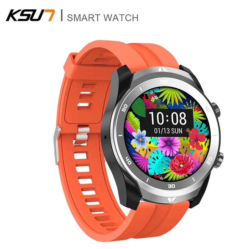 

KSR916 Smart Watch Matching Blood Pressure Heart Rate Men's Multifunctional Running Electronic Watch IP68 Waterproof Pedometer