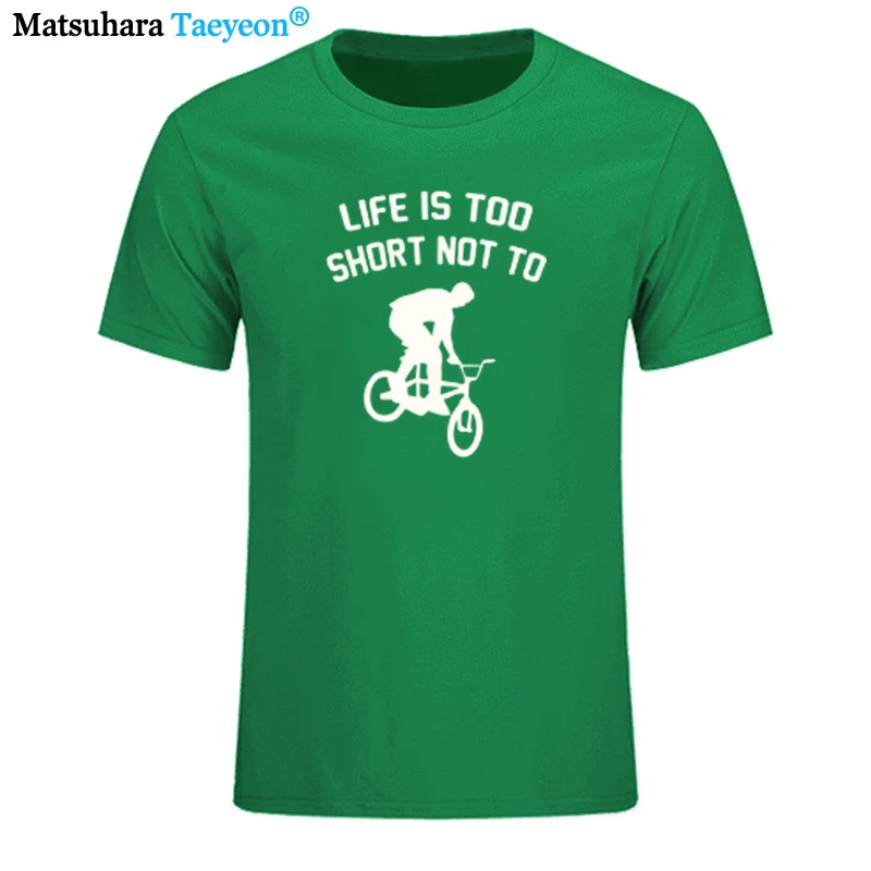 

New Fashion Print T Shirts Men O Neck Mountain Bike Man t shirt Short Sleeve Mens Tops Plus Size tshirts boyfriend gift sx-3XL