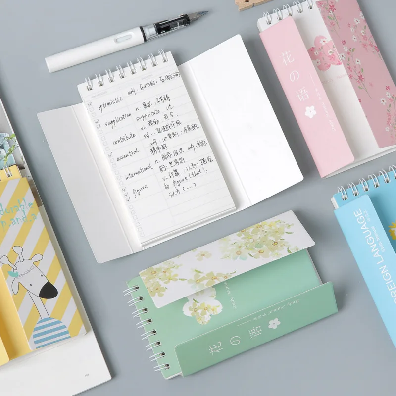 

School Office Stationery pocket notebook portable learning language book Students learn English Memorandum