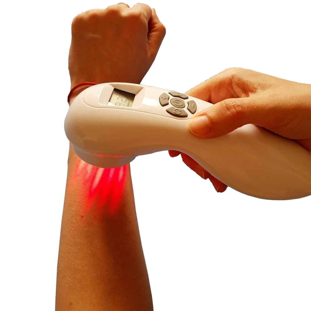 Низкоуровневое лазерное терапевтическое устройство для снятия боли в теле