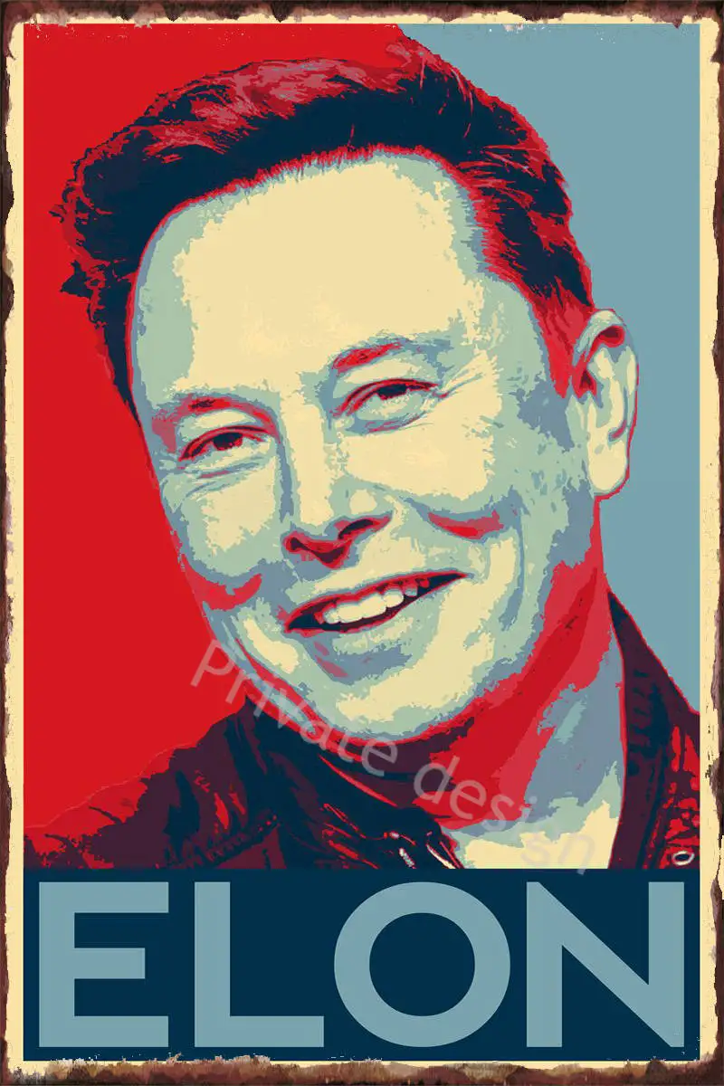 

Винтажный металлический знак Elon, жестяные таблички, Настенный декор, декор для комнаты, ретро постер для художественного оформления, паба, д...