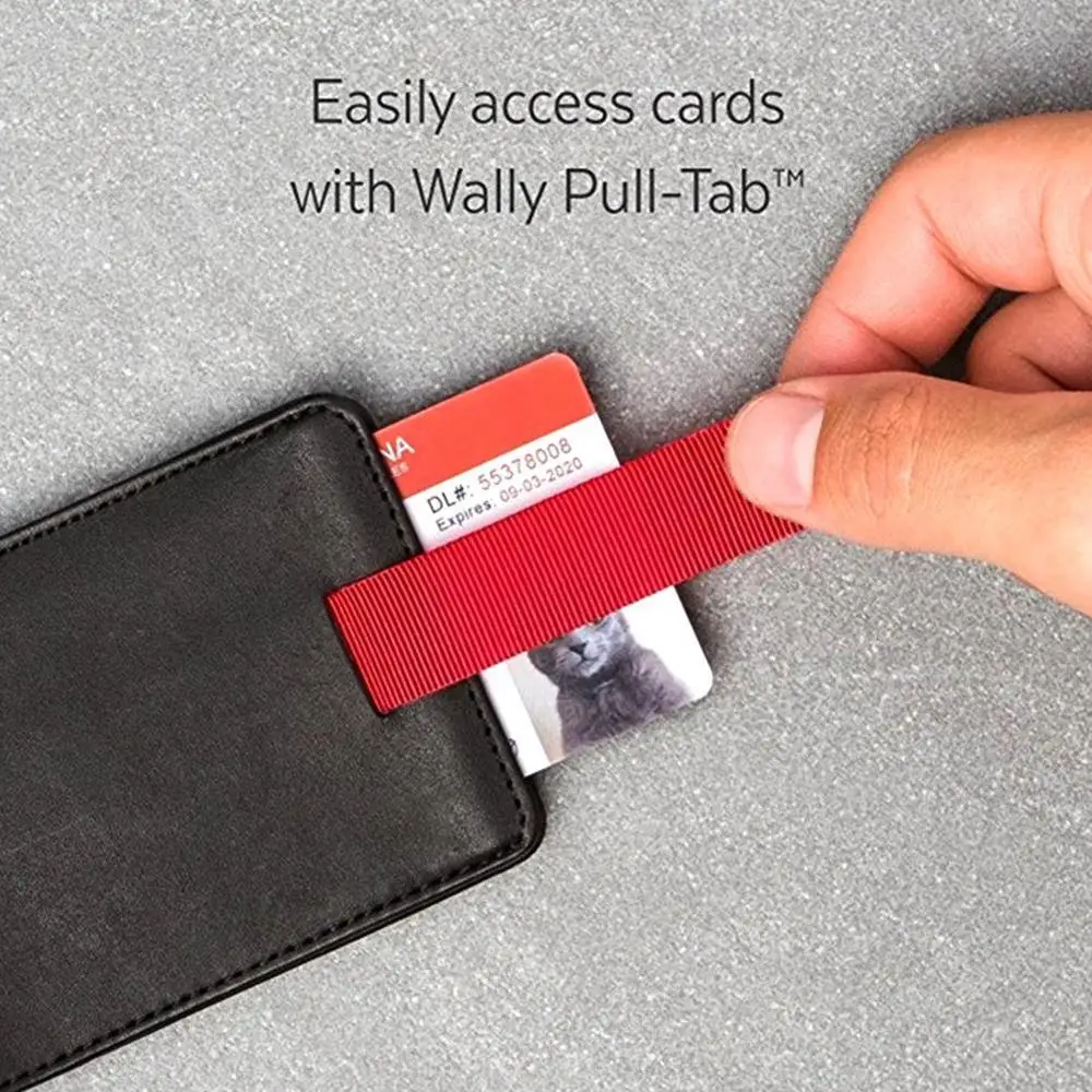 1 шт. ручной работы RFID Блокировка Geniue кожа 12 карт и 30 купюр-тонкий выдвижной