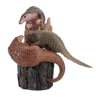 realistic pangolin figure model early educational science birthday gifts toys toddler garden decor party favor