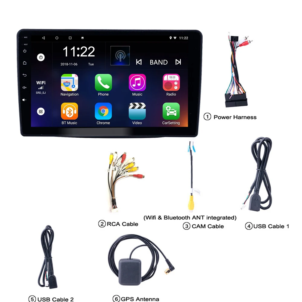 

Eastereggs For KIA Sorento 2013-2014 Car 9" 2.5D Android 8.1 Car multimedia GPS Player Radio Stereo Head Unit Navigation