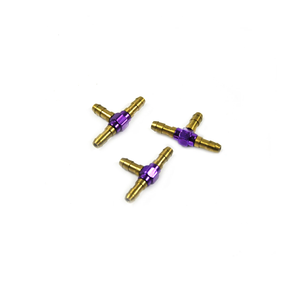 Металлический 3-ходовой Т-образный шарнирный топливный шланг 1 шт. Столярный