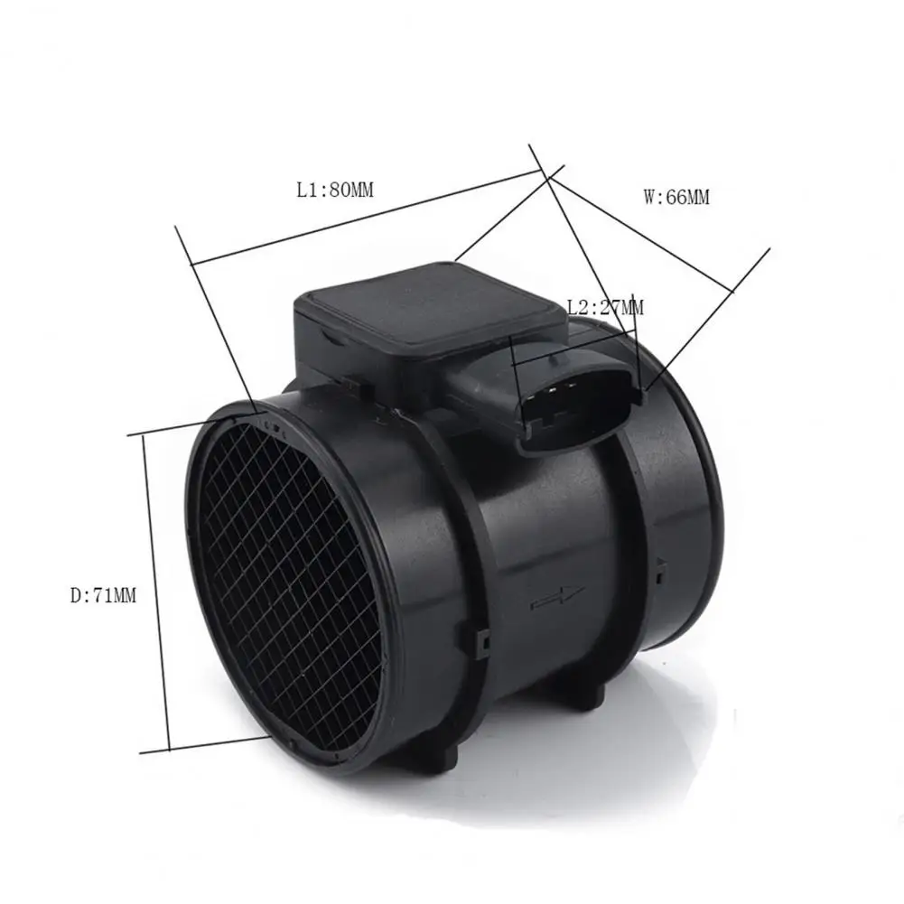 Надежный массового расхода воздуха Сенсор легко Установка прочный МАФ метр 5WK9606