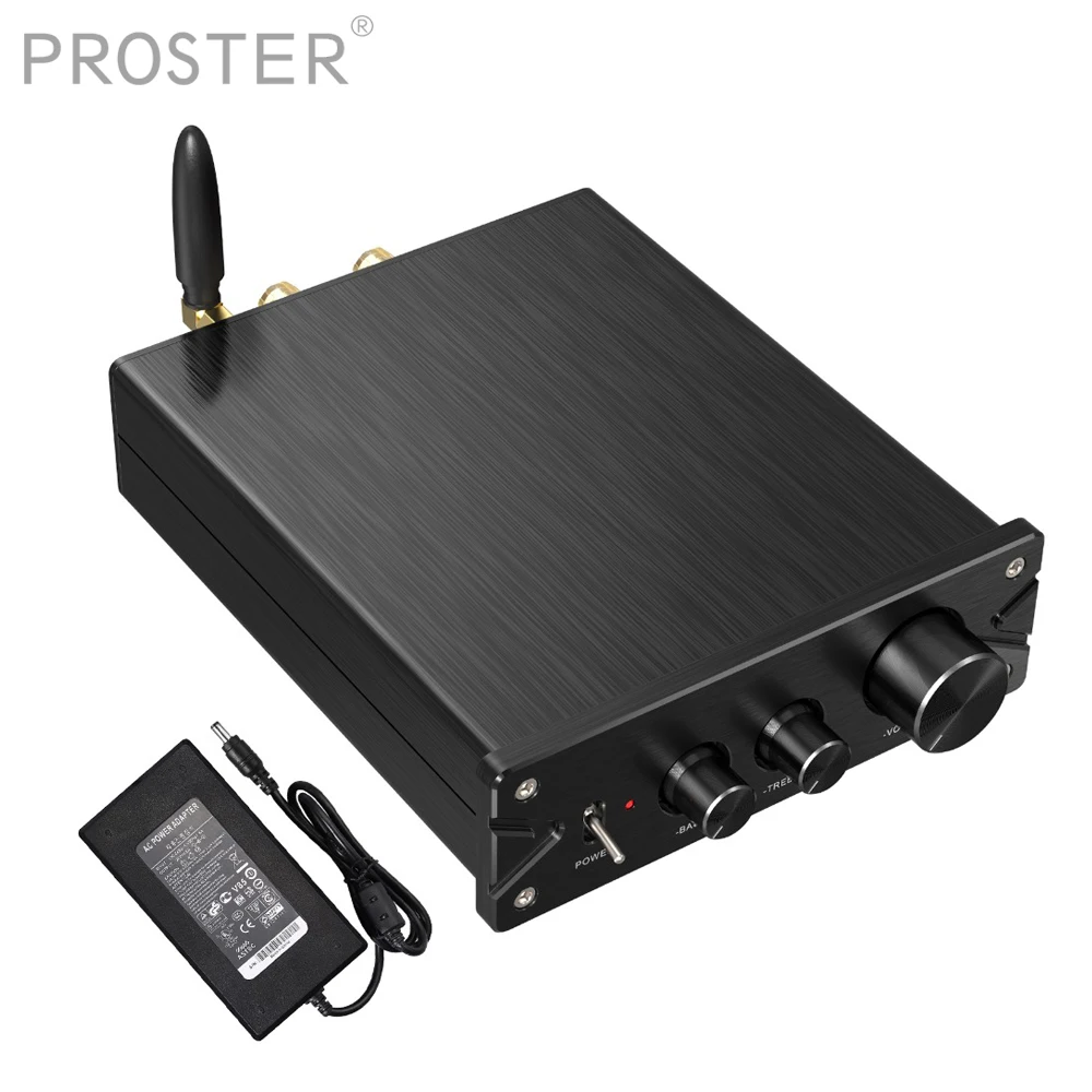 Prozor Bluetooth 5 0 стерео аудио усилитель 100 Вт цифровой мощности 2 канала мини Hi Fi класса