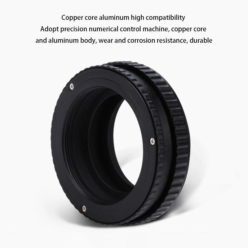 

LEEDSEN M42-M42 (12-17) Lens Mount Adapter Camera Lens Focusing Ring Buckle Size 43mm