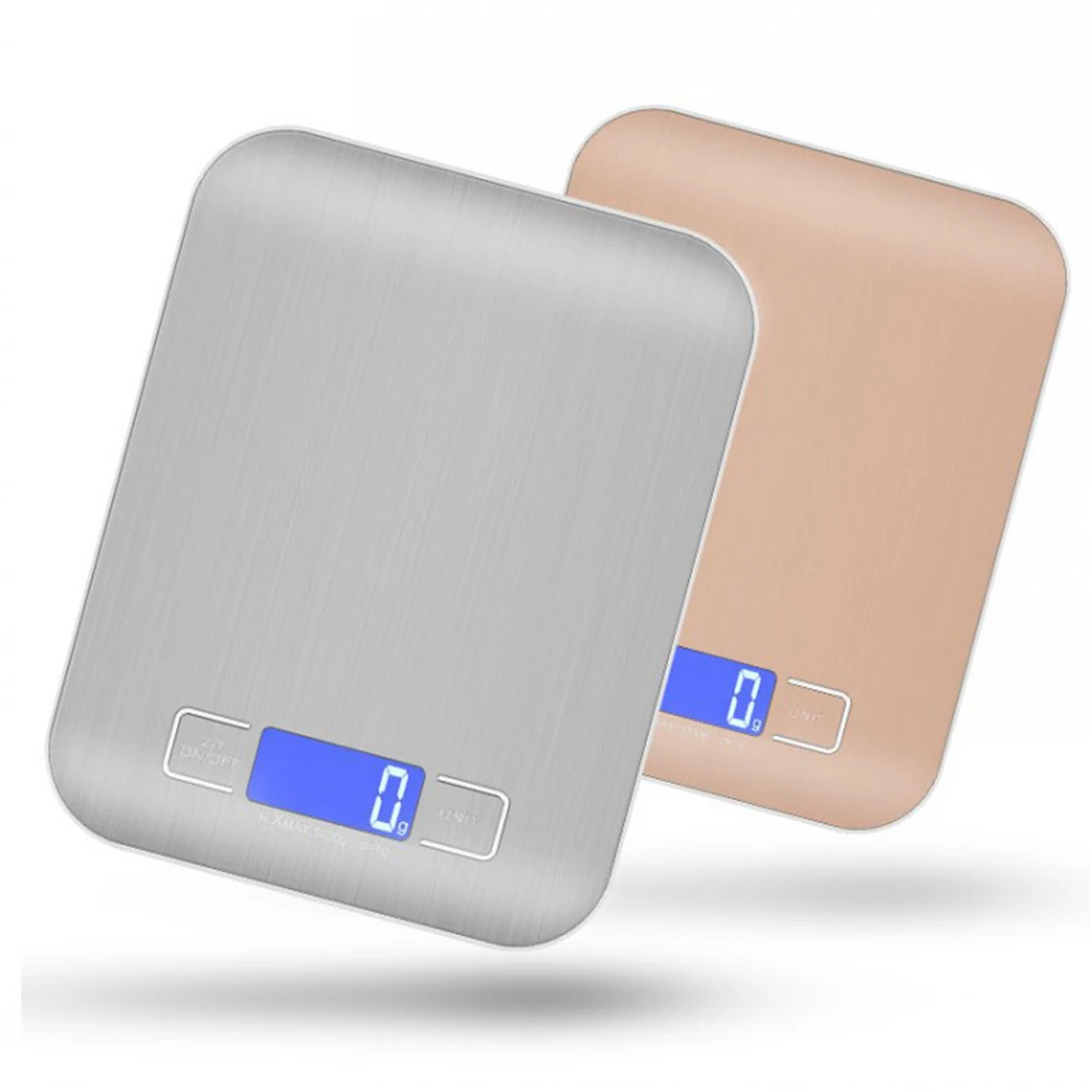 

Цифровые кухонные весы 10 кг/5 кг, унции/мл/фунты/граммы, электронные точные весы из нержавеющей стали для диетических продуктов, инструменты ...