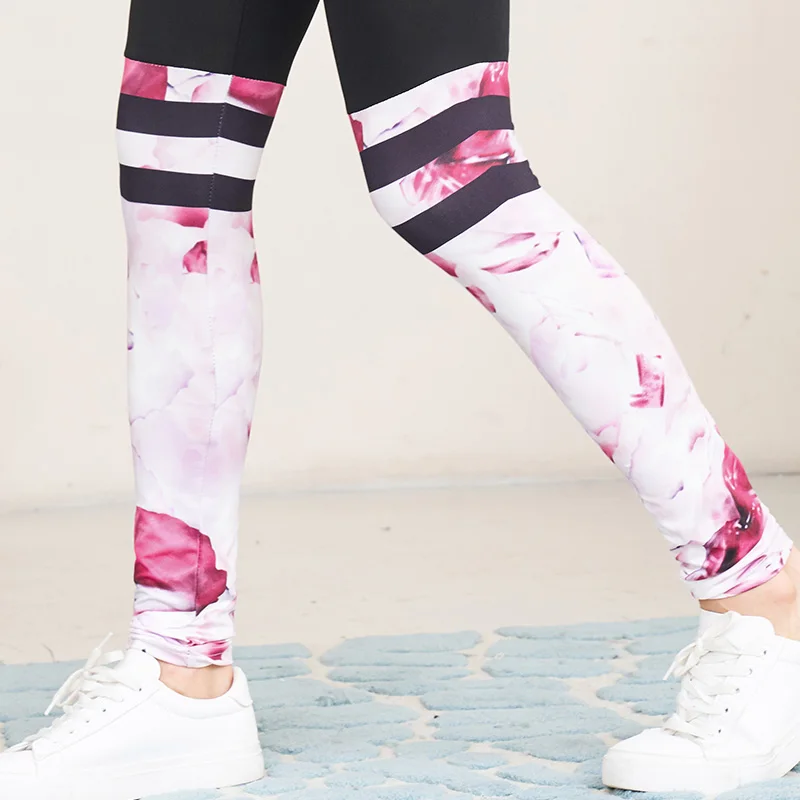 

New Products Women's Fashion Yoga Sports Tight Slim Pants Stretch Thinning Printed Women's Legging Pants