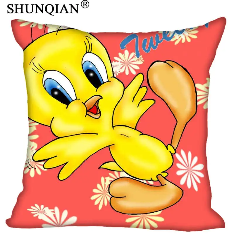 Pillowcase Новое поступление Твити квадратная подушка чехол s Молнии Изготовленный На Заказ Подушка Чехол более Размеры пользовательские ваш образ подарок - Цвет: Pillowcase