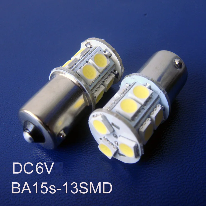 Высокое качество 5050 DC 6V BA15s BAU15s PY21W P21W R5W R10W 1141 1056 1156 5007 светодиодные лампы