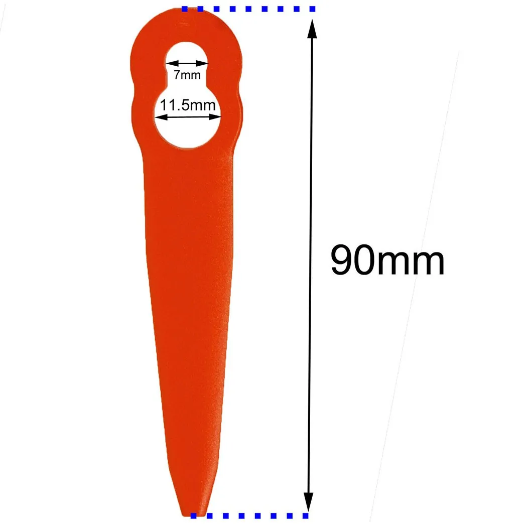 40 шт. лезвия для газонокосилки пластиковый резак триммера кусторез замена STIHL FSA 45