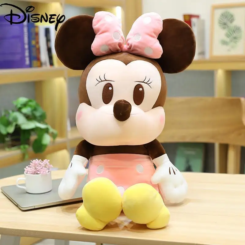 Disney Cartoon Mickey Minnie Mickey Mouse Doll Fashion Cute and Comfortable Plush Toy Donald Duck Doll cute resin bride and bridegroom toy doll