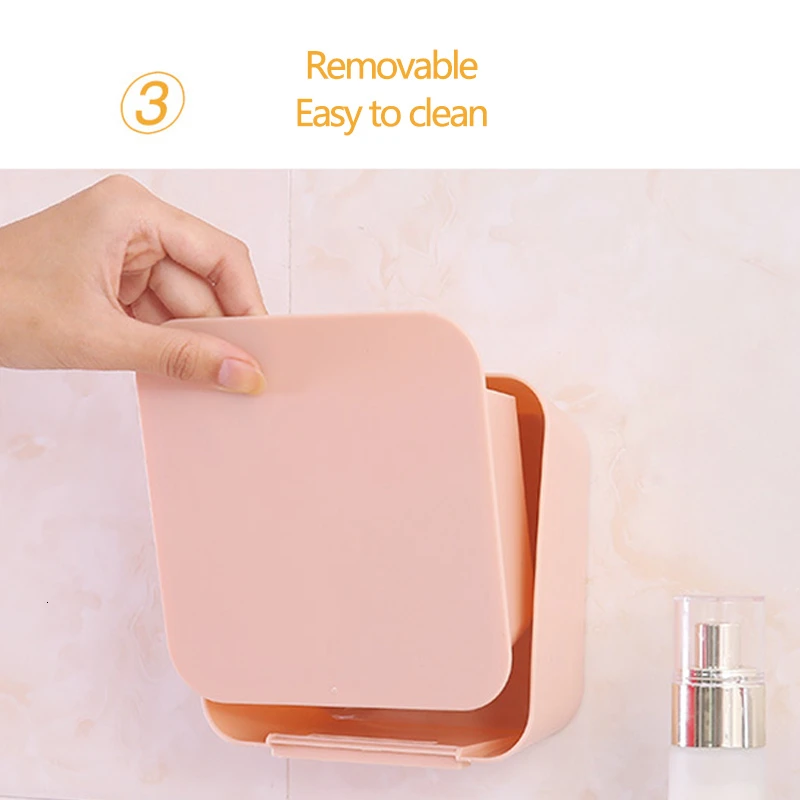 Многофункциональная настенная стойка с ящиками для хранения самоклеящиеся