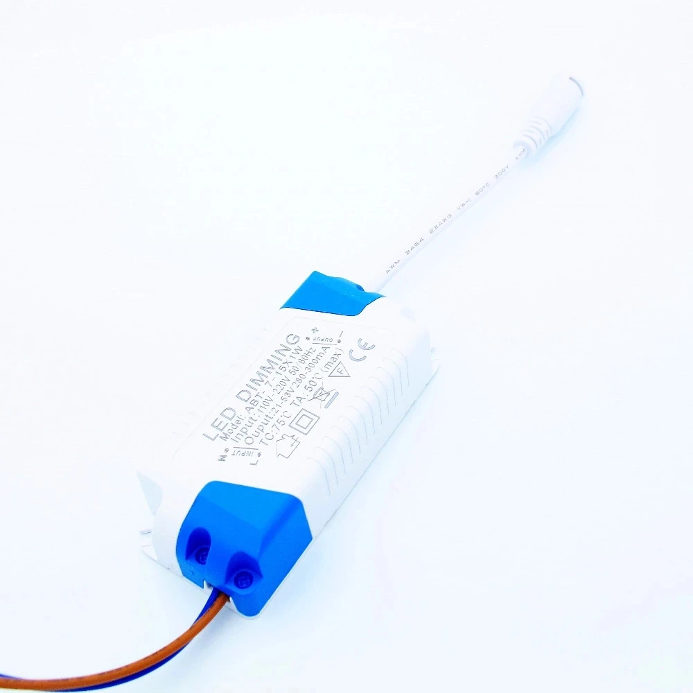 

С регулируемой яркостью 300mA 7-15x1W DC 21-53V светодиодный драйвер 7 Вт-15 Вт Питание AC 110V 240V для затемнения светодиодный Панель светильник/вниз свет...