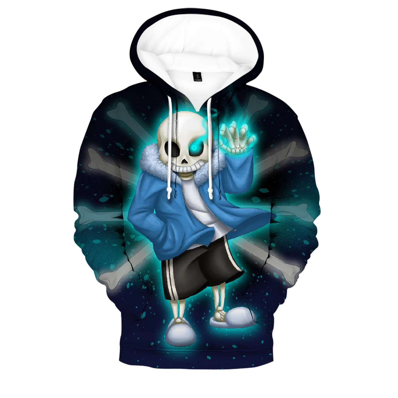 Толстовка Мужская/женская с 3D-принтом классический свитшот аниме принтом Undertale