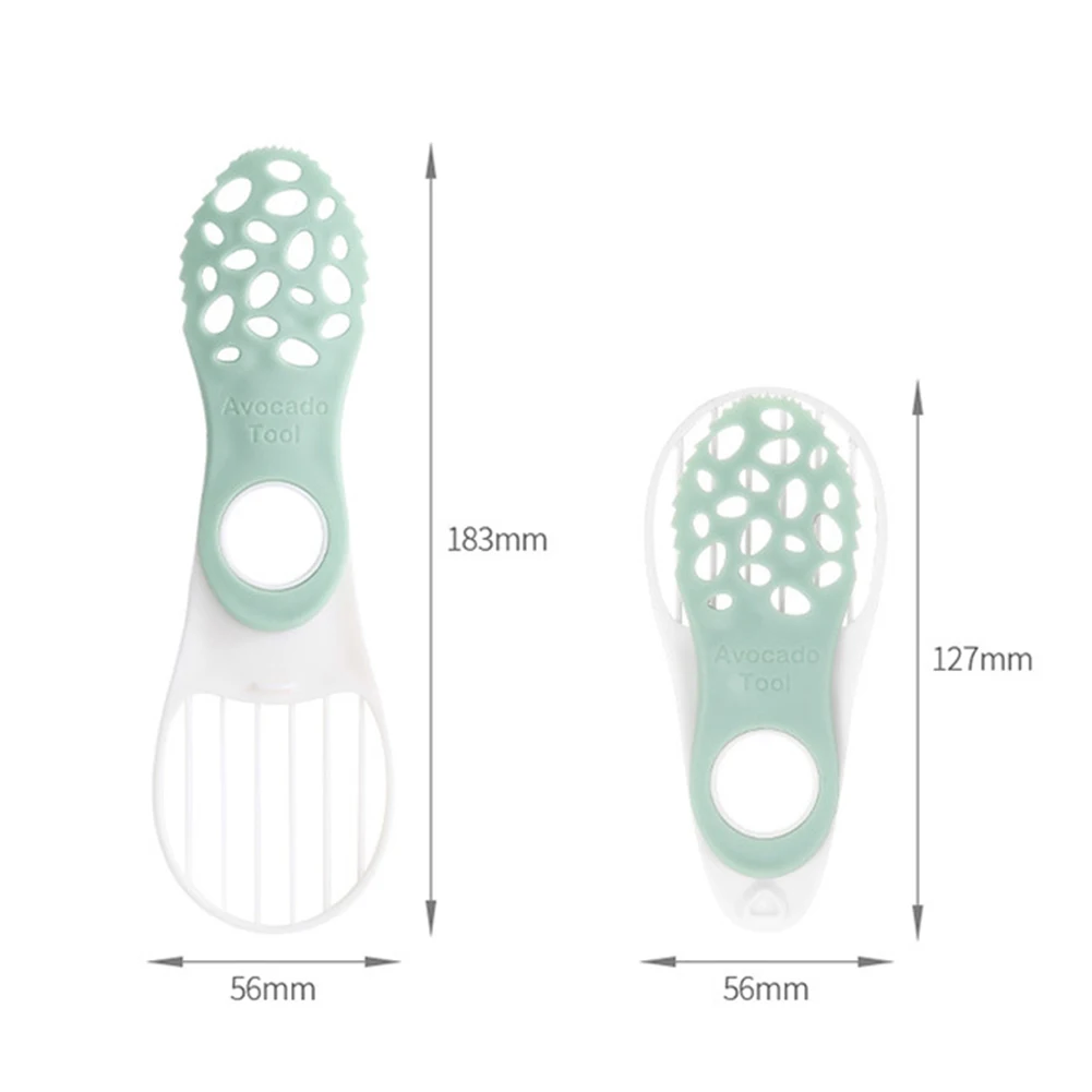 

5 In 1 Avocado Slicer Shea Corer Butter Fruit Peeler Cutter Pulp Separator Plastic Knife Kitchen Vegetable Tools Kitchen Gadgets