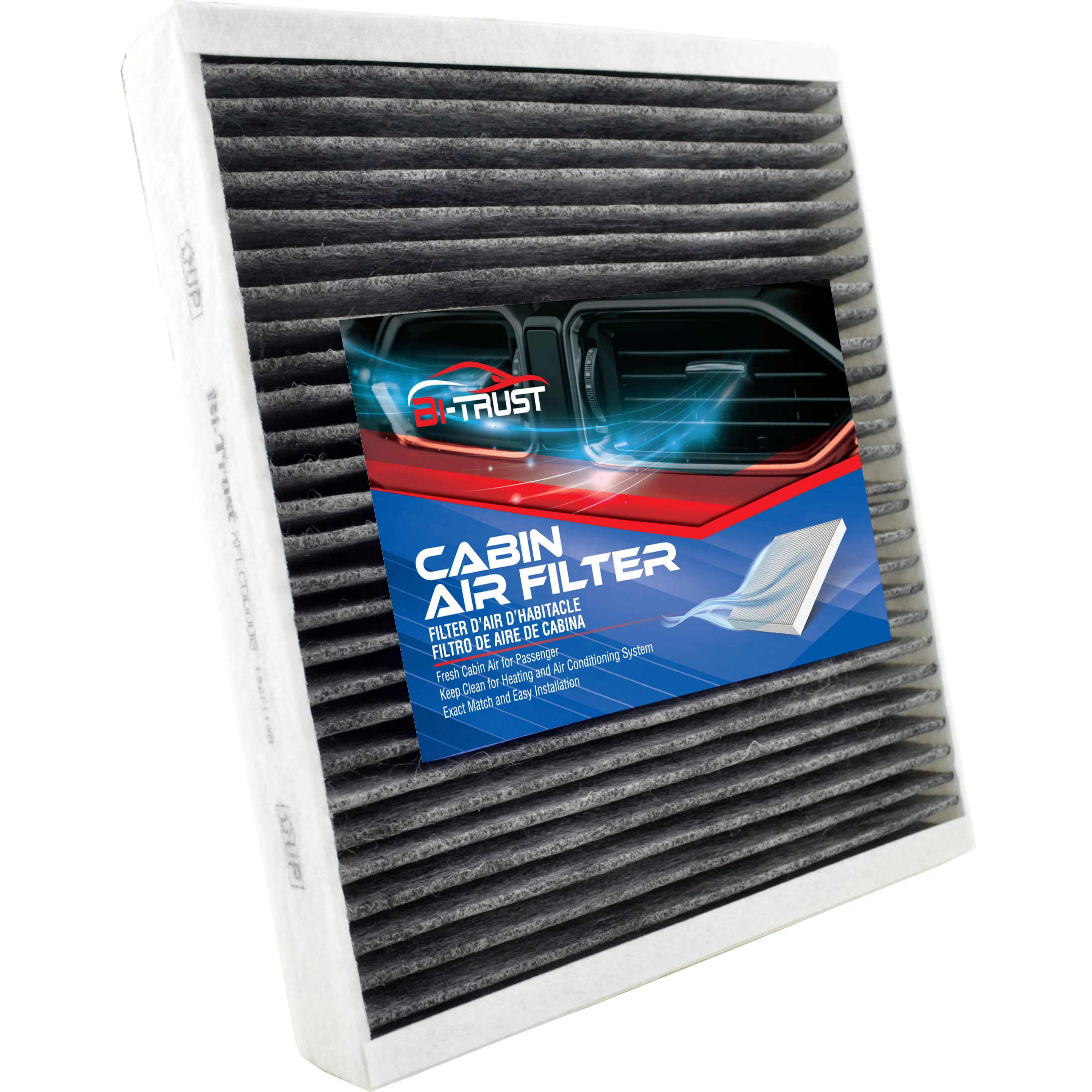 

Bi-Trust Cabin Air Filter for Buick Allure/Cascada/Encore/Lacrosse/Cadillac Elr/Srx Chevrolet Cruze/Malibu Saab 13271190