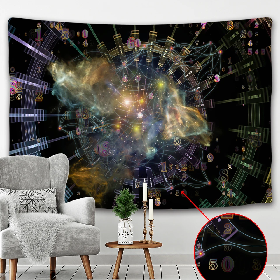 Красивый Настенный Гобелен Мандала хиппи ведьмахство украшение для гостиной