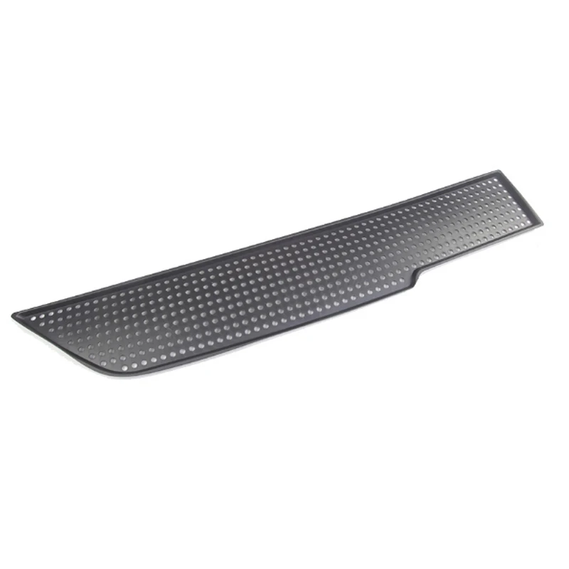 Модификация защиты воздуха на входе крышка модификации аксессуары украшения для Tesla модель 3 украшение воздушный поток вентиляционное отверстие CoverTrim - Название цвета: Black