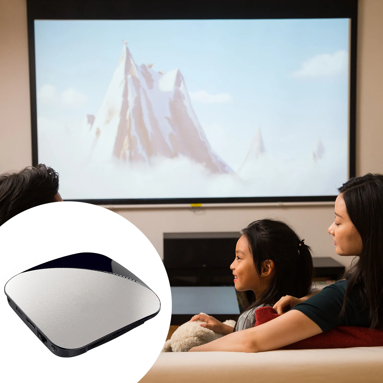 

TV Set-Top Box Dual WIFI Small Audio And Video Receiver TV Signal Receiving Box TV Media Player Expanding Card Available TV Box