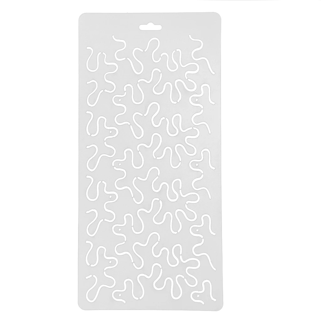 Полупрозрачный пластиковый шаблон для квилтинга линия давления пэчворка