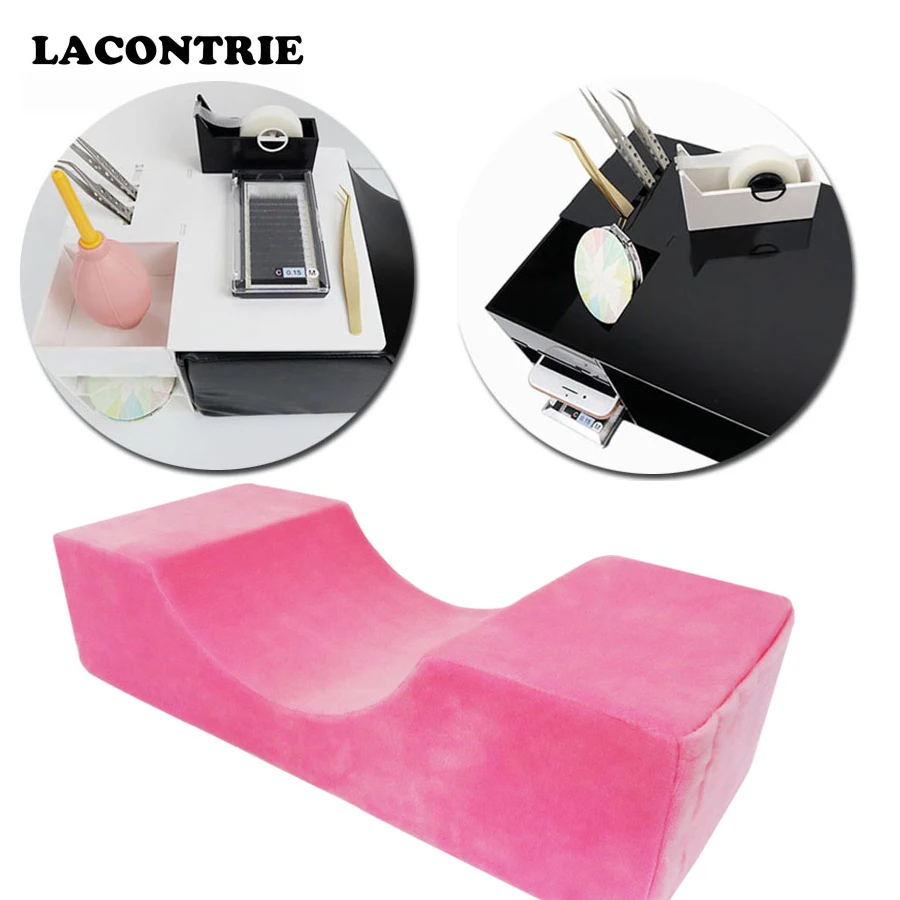 1 шт. фланелевые U образные подушки для наращивания ресниц| |