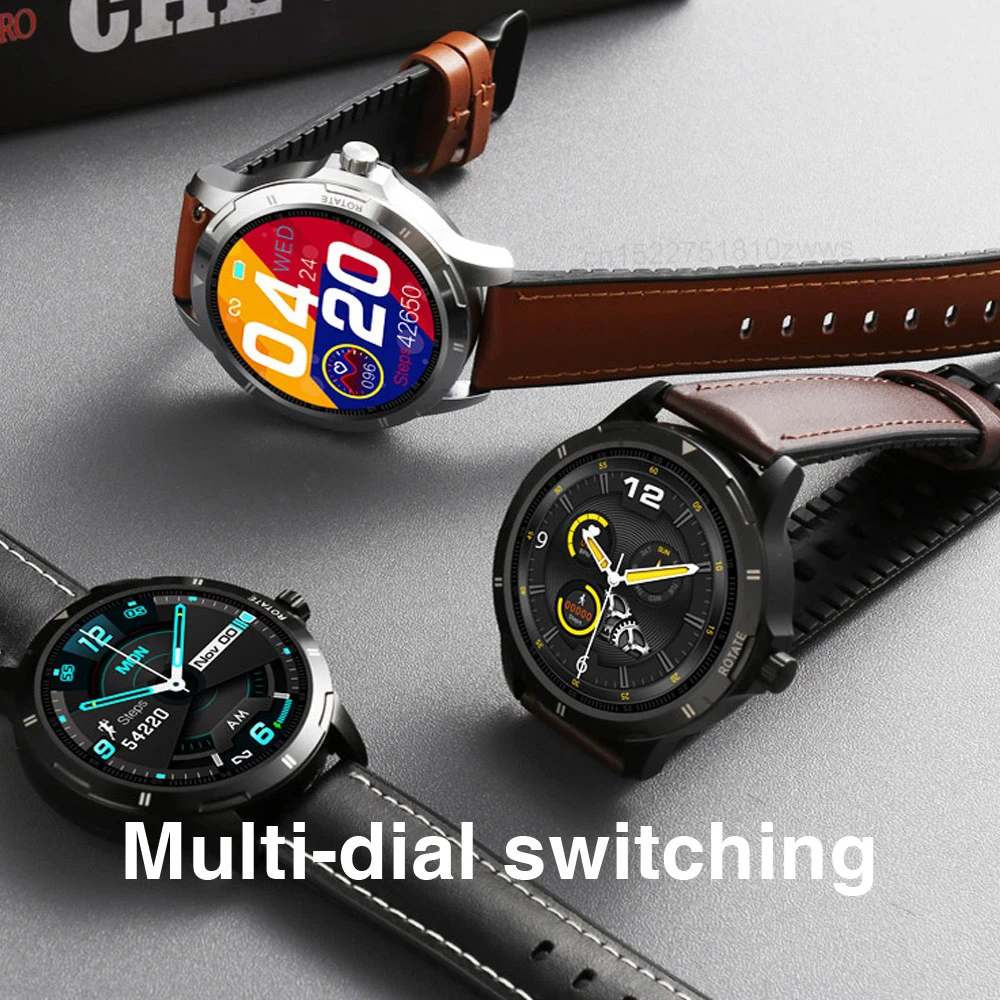 xiaomi smart watch men thermometer multi dial full touch screen smartwatch for android ios phone sports fitness tracker free global shipping