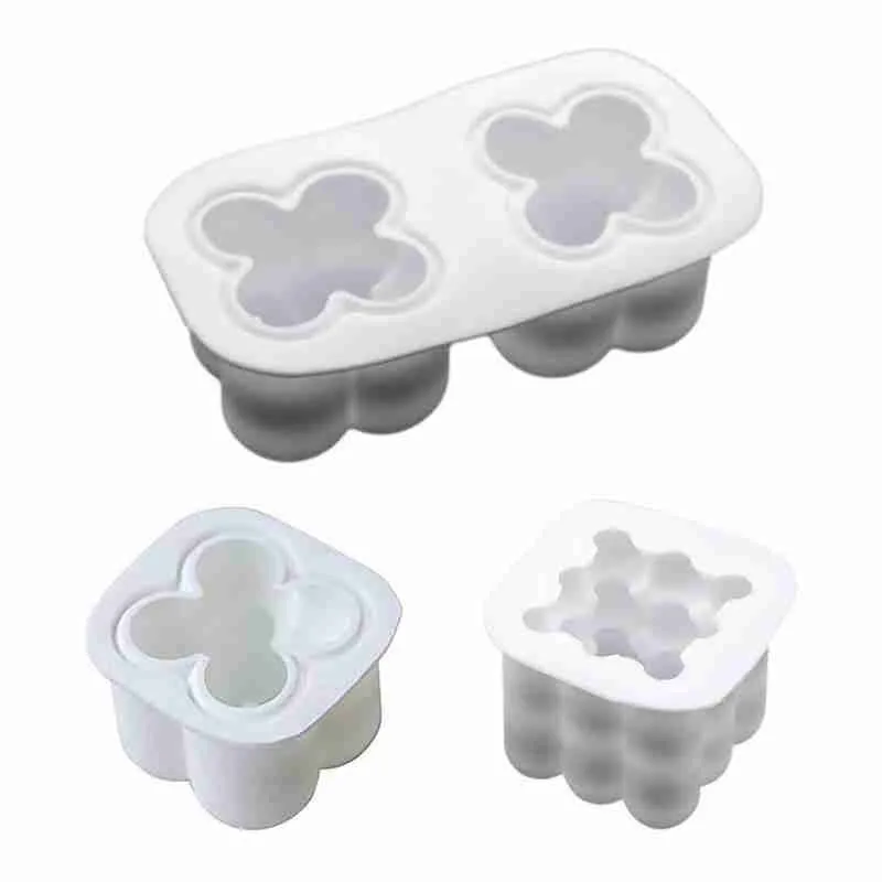 

DIY Candles Mould Soy Wax Candle Mold Aromatherapy Plaster Aroma Wax Candle Silicone 3D Soy Candles Hand-made Mold Mold Soa P7Z6